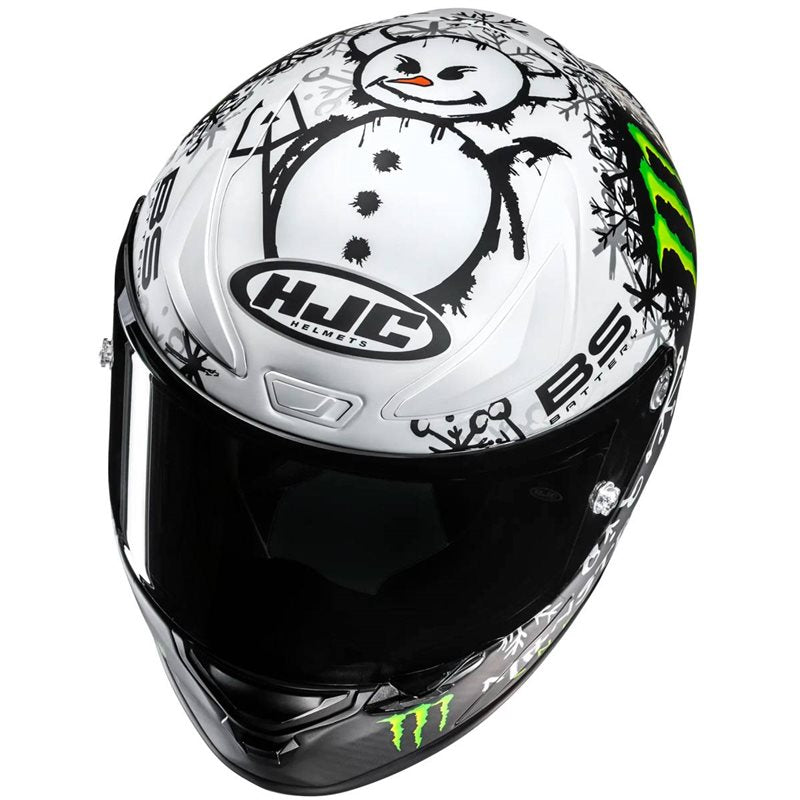 HJC RPHA 1 V2 Helmet - Carbon Snow Diablo MC-10SF