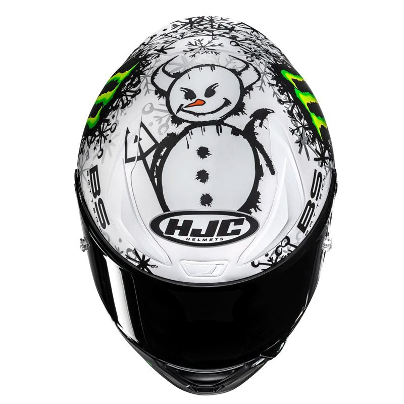 HJC RPHA 1 V2 Helmet - Carbon Snow Diablo MC-10SF