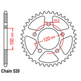 REAR-SPROCKET---STEEL-42T-520P