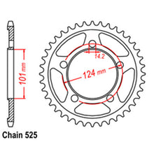 Load image into Gallery viewer, REAR SPROCKET - STEEL 41T 525P