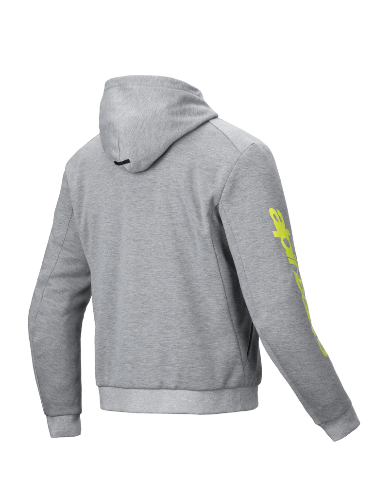 Alpinestars Chrome V2 Sport Hoodie - Gray/Heather/Fluro-Yellow