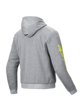 Load image into Gallery viewer, Alpinestars Chrome V2 Sport Hoodie - Gray/Heather/Fluro-Yellow