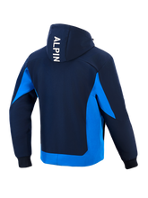 Load image into Gallery viewer, Alpinestars Radium Tech Hoodie - Night Navy / Royal Blue