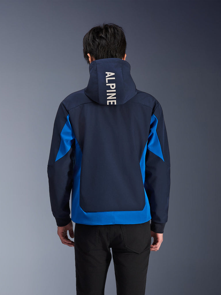 Alpinestars Radium Tech Hoodie - Night Navy / Royal Blue