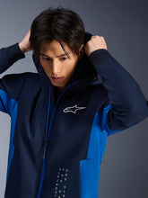 Load image into Gallery viewer, Alpinestars Radium Tech Hoodie - Night Navy / Royal Blue
