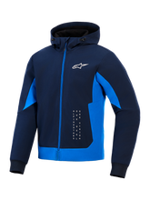 Load image into Gallery viewer, Alpinestars Radium Tech Hoodie - Night Navy / Royal Blue