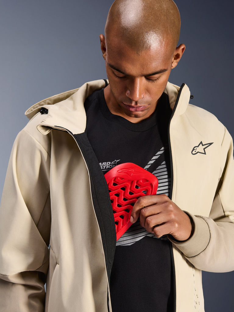 Alpinestars Radium Tech Hoodie - Mastic / Aluminium