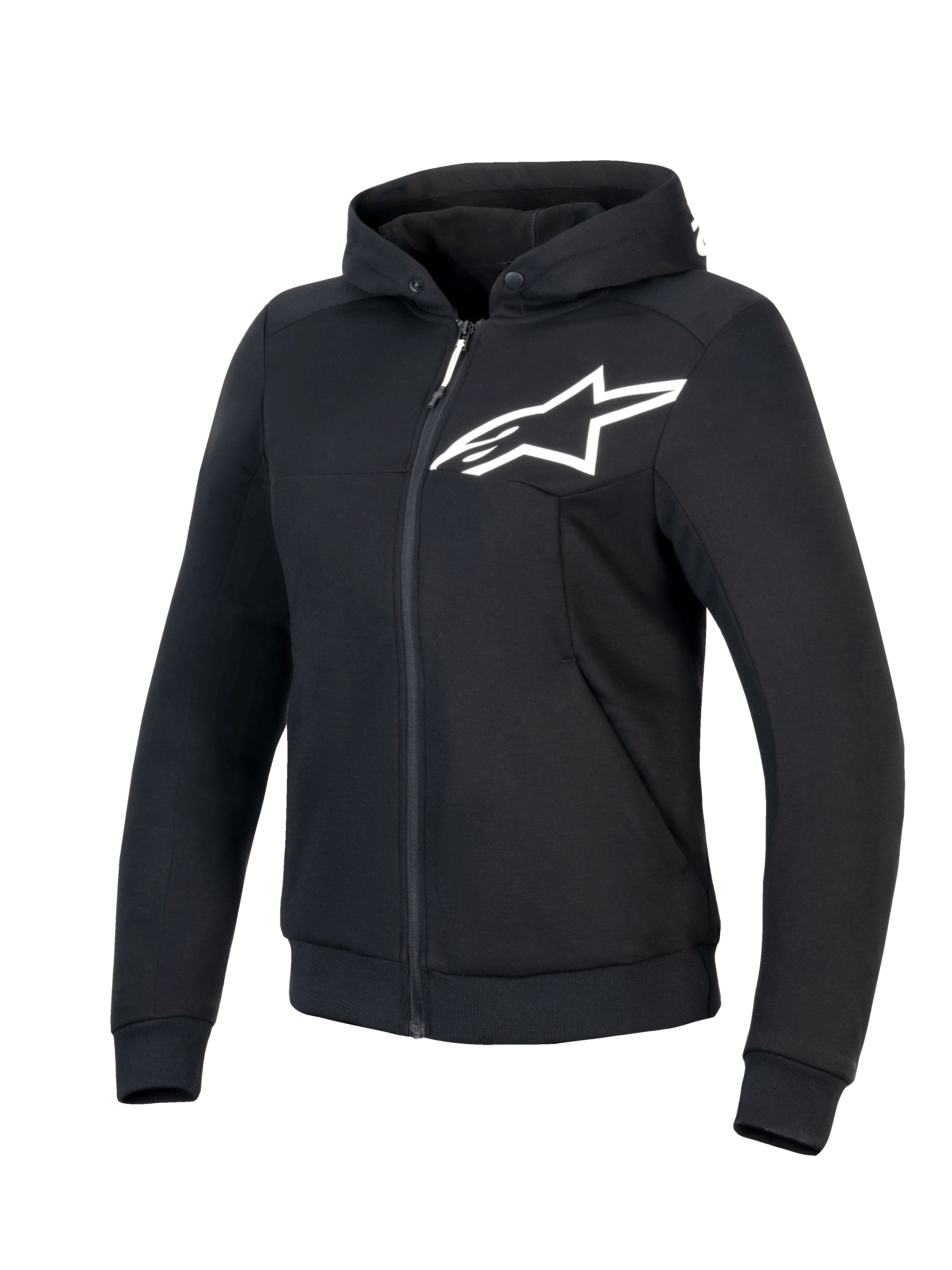 Alpinestars Womens Chrome V2 Sport Hoodie - Black/White