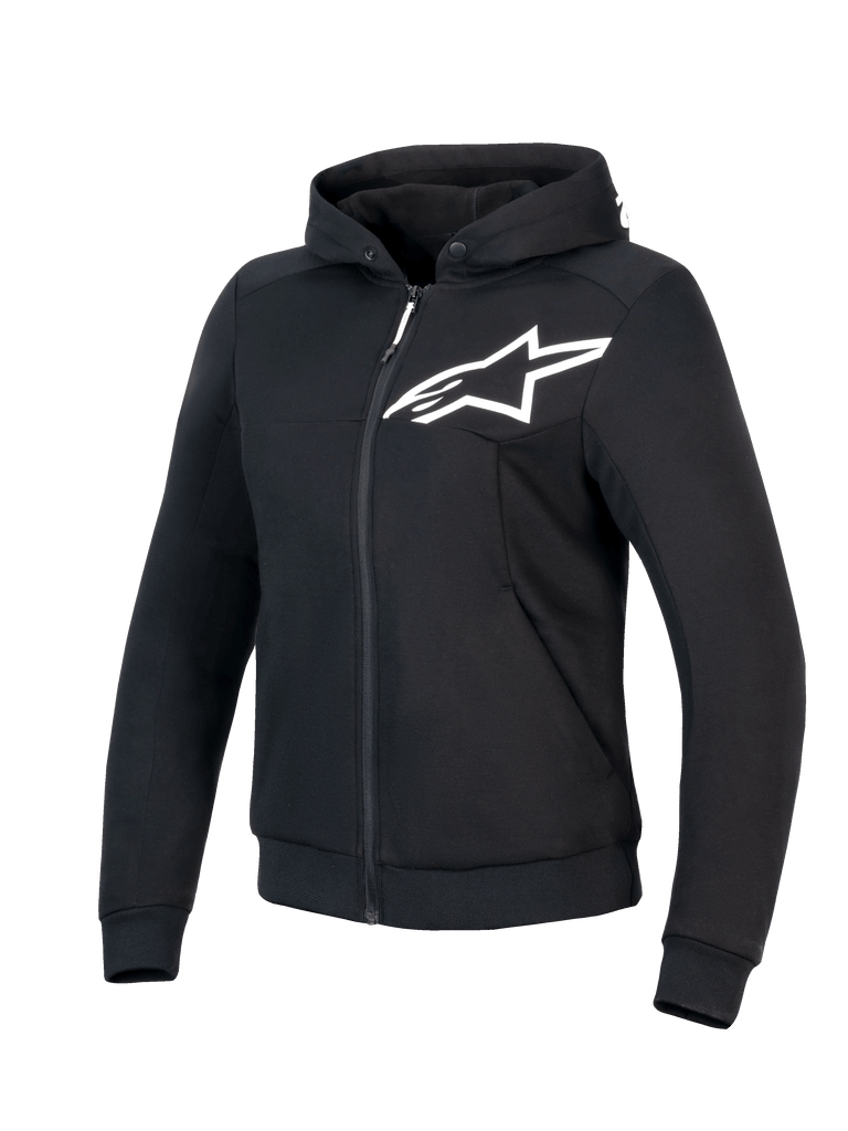 Alpinestars Womens Chrome V2 Sport Hoodie - Black/White