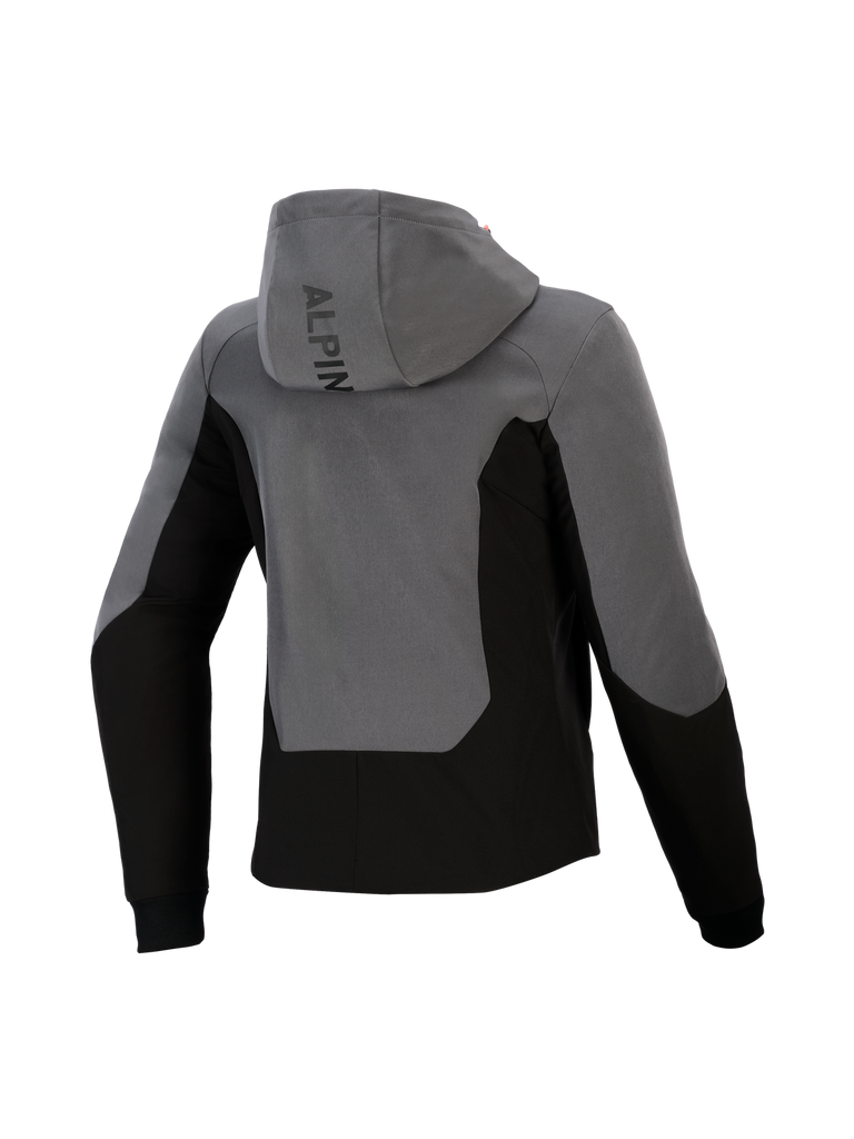 Alpinestars Women's Radium Tech Hoodie - Deep Gray / Black