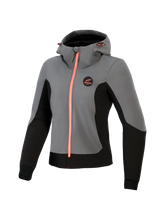 Load image into Gallery viewer, Alpinestars Women's Radium Tech Hoodie - Deep Gray / Black