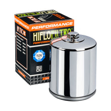 Load image into Gallery viewer, HIFLOFILTRO - OIL FILTER  HF170CRC CHROME (With Nut)
