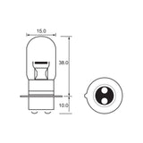 BULB - HALOGEN 12V 35/35W - PX15D