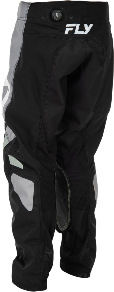 Fly Racing 2026 Kinetic MX Youth Pants - Black/Grey