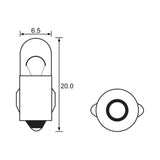 BULB - INSTRUMENT 12V 2W - BA7S