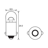 BULB - INSTRUMENT 12V 4W - BA9S