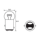 BULB - STOP TAIL 12V 21/5W - BAY15D