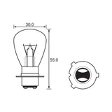 BULB - HEADLIGHT 12V 35/35W - P15D-3