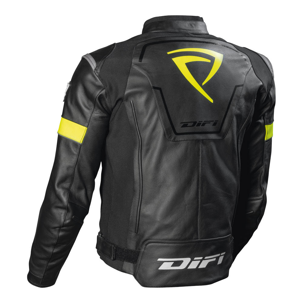 Difi Monza Jacket Black/Yellow