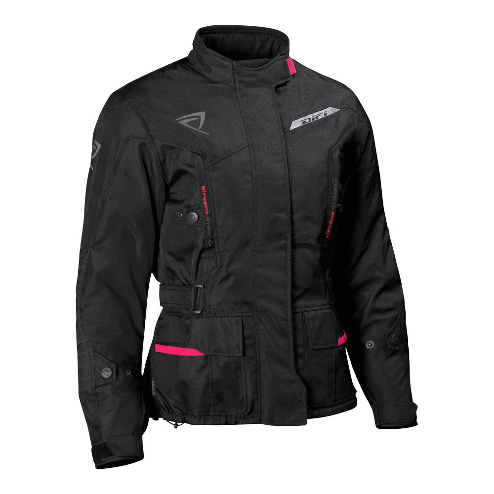 Difi Shuttle Lady Aerotex Jacket Black/Pink