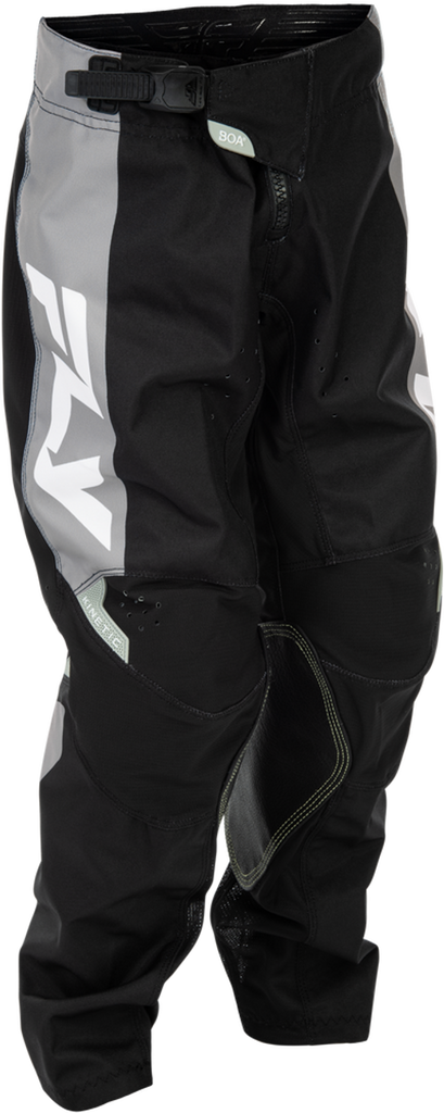 Fly Racing 2026 Kinetic MX Youth Pants - Black/Grey