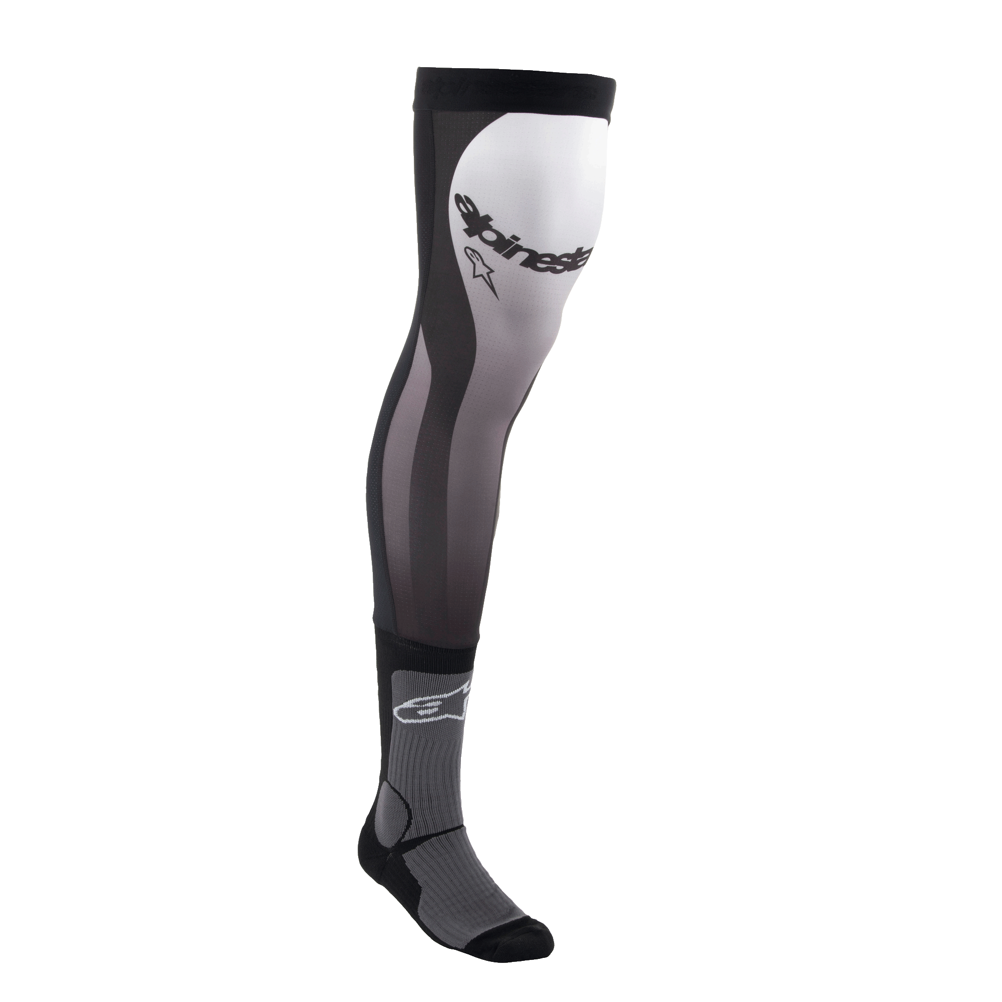 Alpinestars Knee Brace Socks - Black White