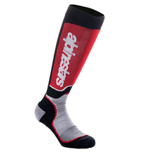 Load image into Gallery viewer, Alpinestars Mx Plus Socks - Black Gray Red - MotoHeaven