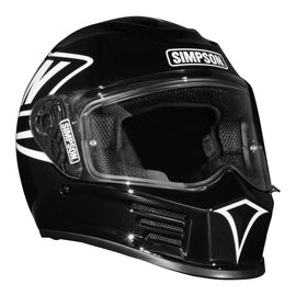 Simpson Speed Full Face Helmet - 12 O`Clock Black