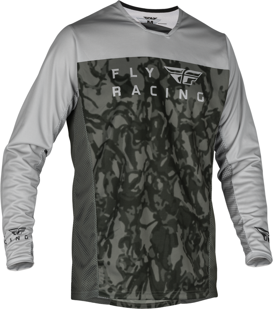 Fly Racing 2024 Radium Jersey - Dark Grey Camo Grey