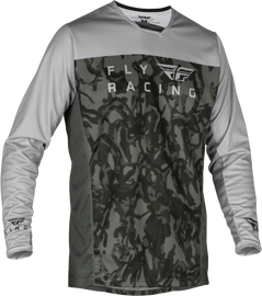 Fly Racing 2024 Radium Jersey - Dark Grey Camo Grey