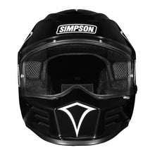 Load image into Gallery viewer, Simpson Speed Full Face Helmet - 12 O`Clock Black