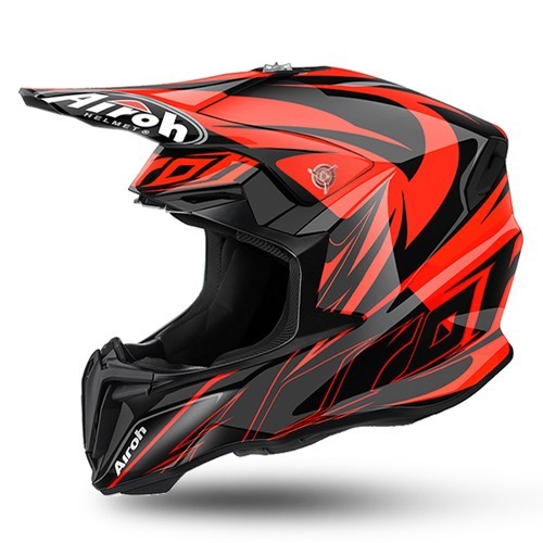 Airoh Twist Evil Replacement Peak - Orange Gloss