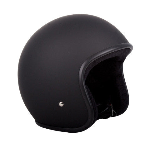 Bell Helmet Custom 500 Matte Black - No Studs