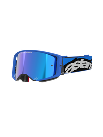 Alpinestars Supertech Stream Goggles With Mirror Blue Lens - Blue | Everest Motorcycles