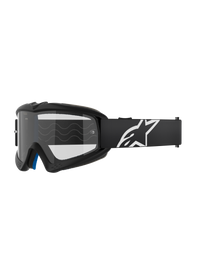 Alpinestars Vision Youth Corp Goggle With Clear Lens - Black