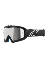 Load image into Gallery viewer, Alpinestars Vision Youth Corp Goggle Mirror Silver Lens - Black
