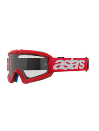 Alpinestars Vision Youth Blaze Goggle With Clear Lens - Red