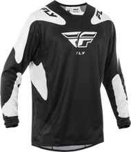 Load image into Gallery viewer, Fly Racing 2025 Kinetic Sym Jersey - Black/White