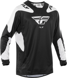 Fly Racing 2025 Kinetic Sym Jersey - Black/White
