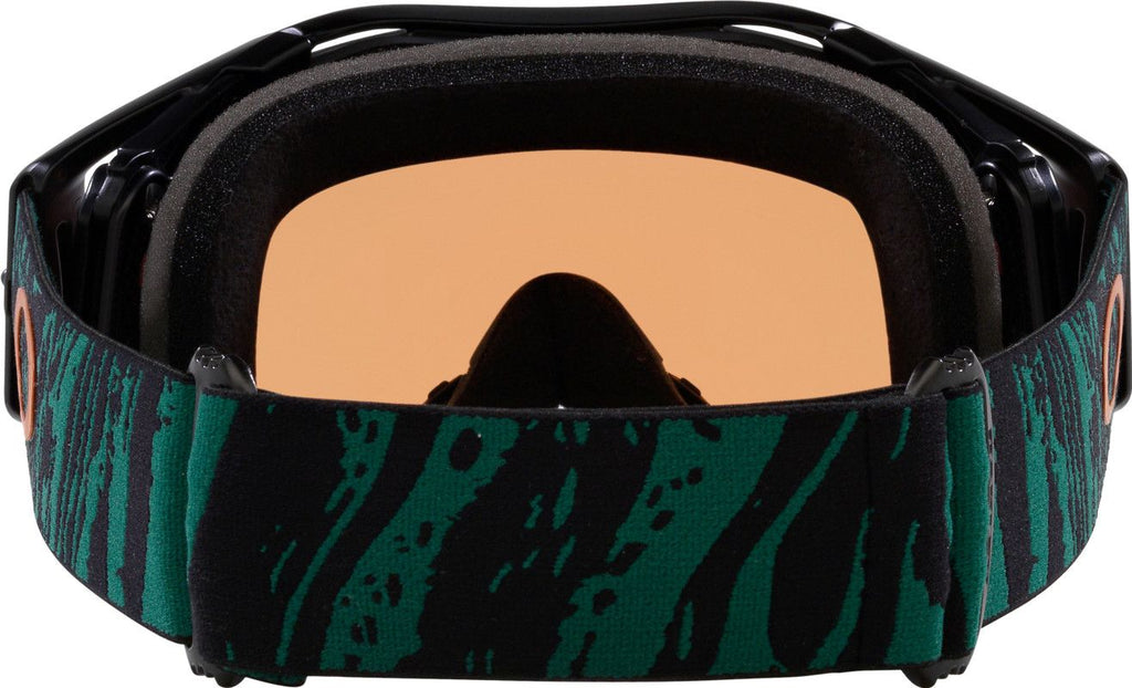 Oakley Airbrake MTB Viridian Striped Goggles With Prizm MX Bronze Lens