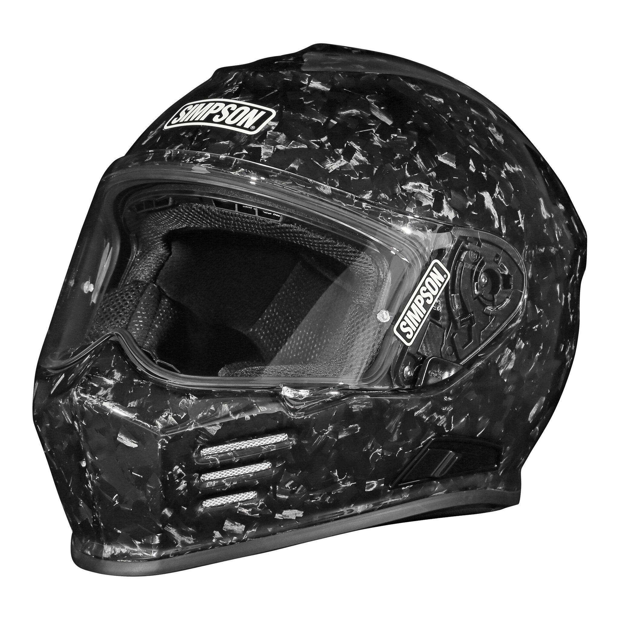 Simpson Venom Full Face Helmet - Forged Carbon