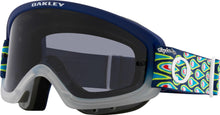 Load image into Gallery viewer, Oakley O Frame 2.0 Pro XS (Youth Fit) TLD Speed Bubbles Navy Goggles With Dark Grey Lens