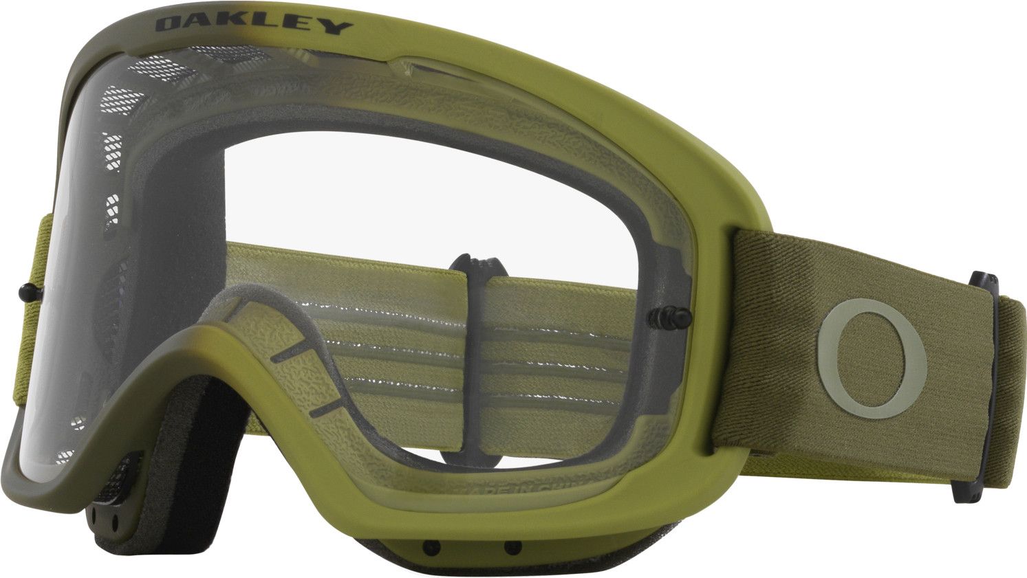 Oakley O Frame 2.0 Pro MTB Fern Dark Brush Goggles With Clear Lens