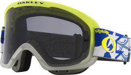 Oakley O Frame 2.0 Pro MTB TLD Blue Wings Straps Goggles With Dark Grey Lens