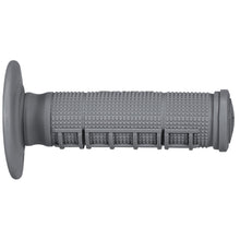 Load image into Gallery viewer, ARIETE MOTORCYCLE HAND GRIPS - MX - UNITY HALF WAFFLE - MEDIUM GRAY