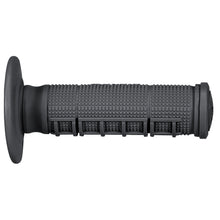 Load image into Gallery viewer, ARIETE MOTORCYCLE HAND GRIPS - MX - UNITY HALF WAFFLE - SOFT BLACK