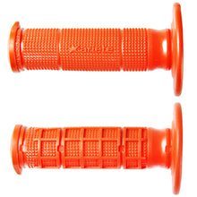 Load image into Gallery viewer, ARIETE MOTORCYCLE HAND GRIPS - MX - UNITY HALF WAFFLE - ORANGE