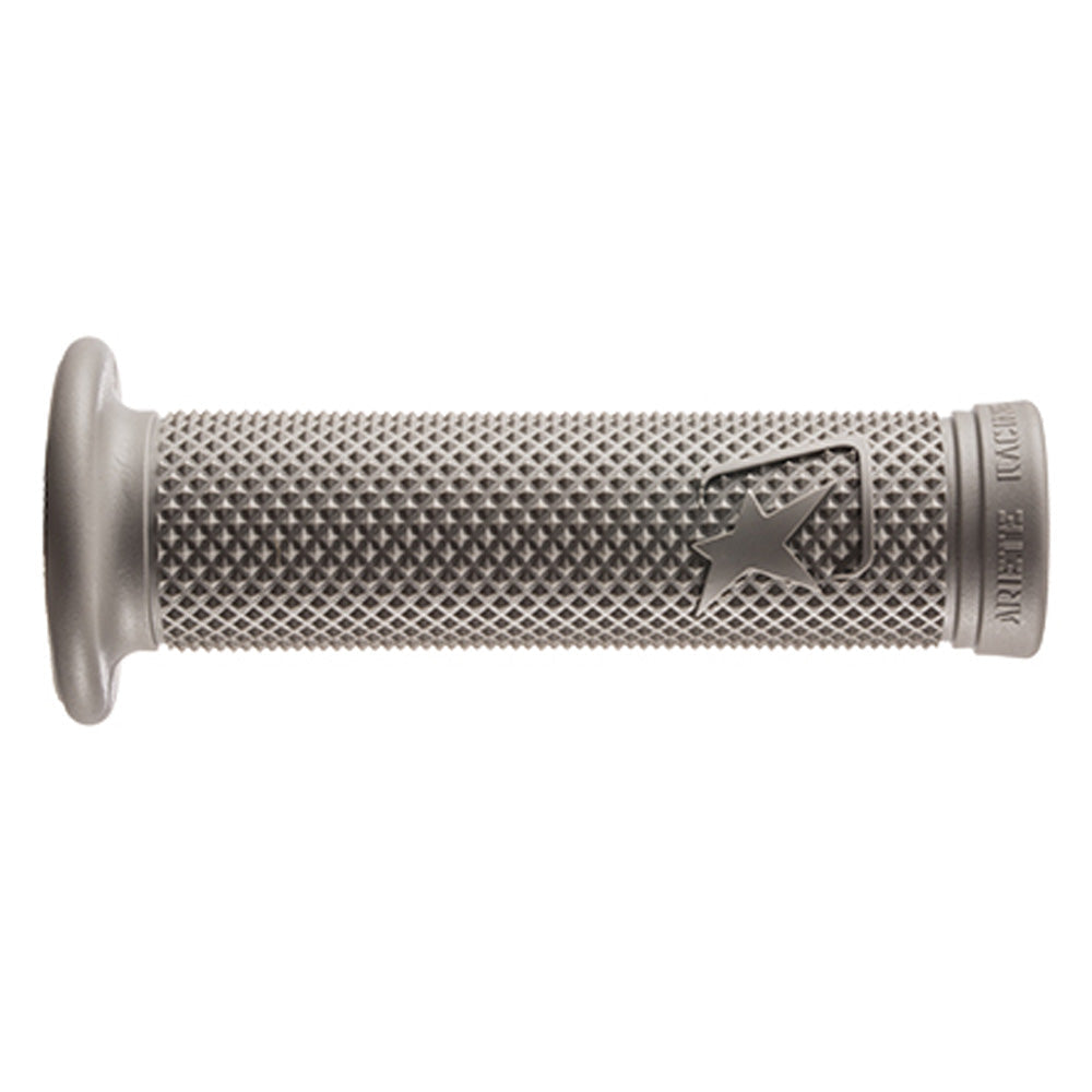 ARIETE MOTORCYCLE HAND GRIPS - ROAD - ARIES - 125mm Open End - GREY