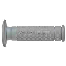 Load image into Gallery viewer, ARIETE MOTORCYCLE HAND GRIPS - OFF ROAD - DIRT ZONE 135mm Open End - GRAY