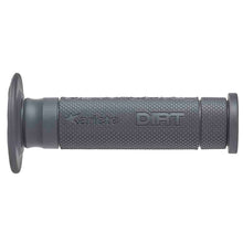Load image into Gallery viewer, ARIETE MOTORCYCLE HAND GRIPS - OFF ROAD - DIRT ZONE 135mm Open End - DARK GRAY